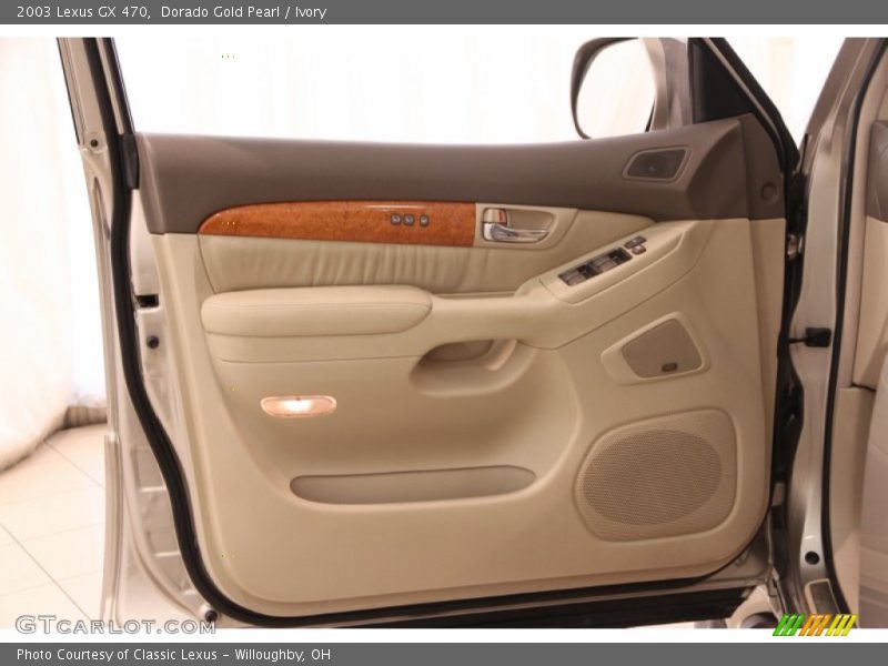 Dorado Gold Pearl / Ivory 2003 Lexus GX 470