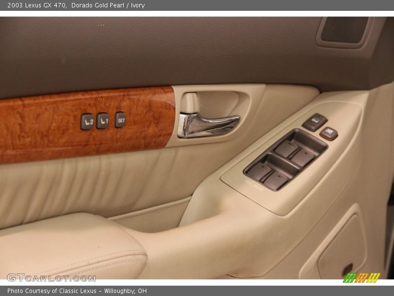 Dorado Gold Pearl / Ivory 2003 Lexus GX 470