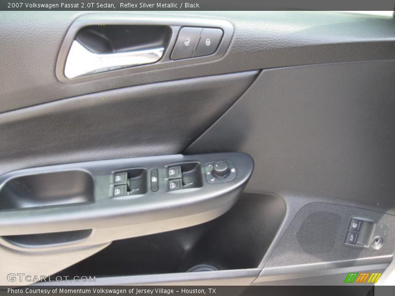 Reflex Silver Metallic / Black 2007 Volkswagen Passat 2.0T Sedan