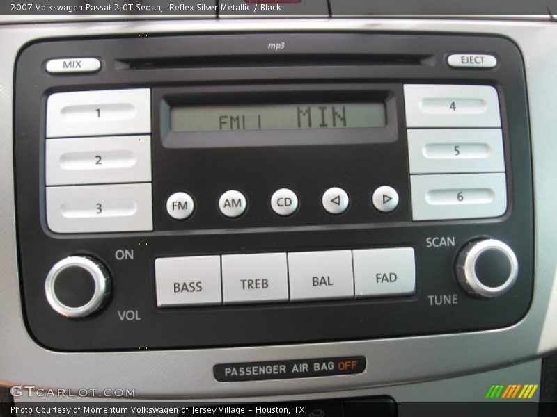 Reflex Silver Metallic / Black 2007 Volkswagen Passat 2.0T Sedan