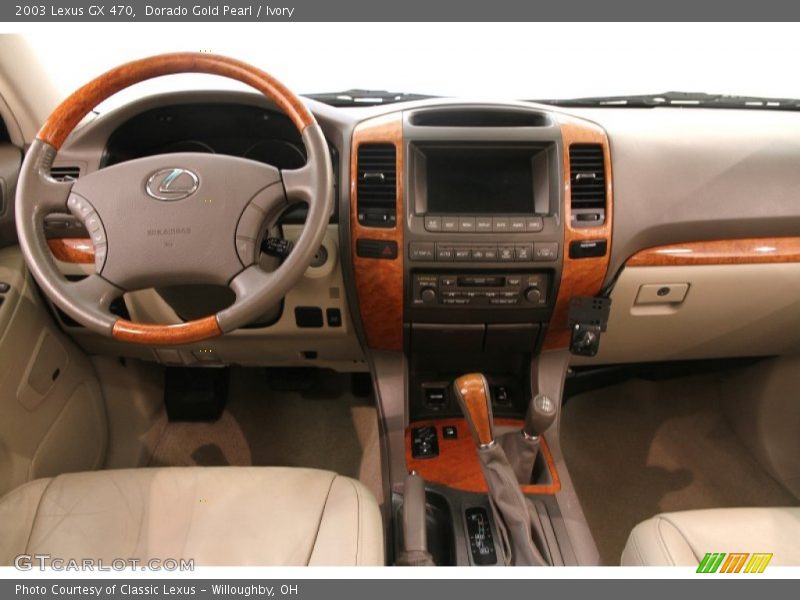 Dorado Gold Pearl / Ivory 2003 Lexus GX 470
