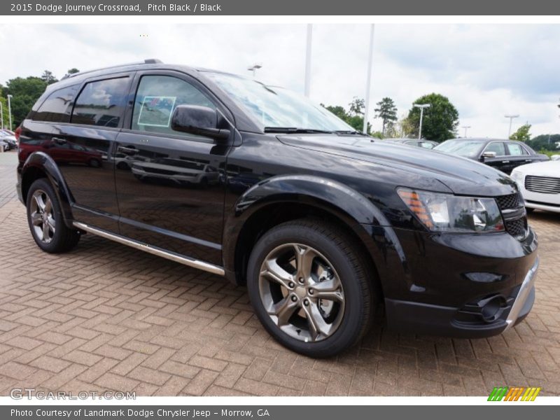 Pitch Black / Black 2015 Dodge Journey Crossroad
