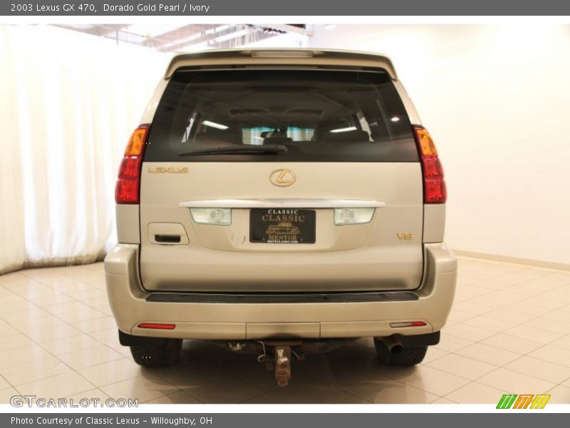 Dorado Gold Pearl / Ivory 2003 Lexus GX 470