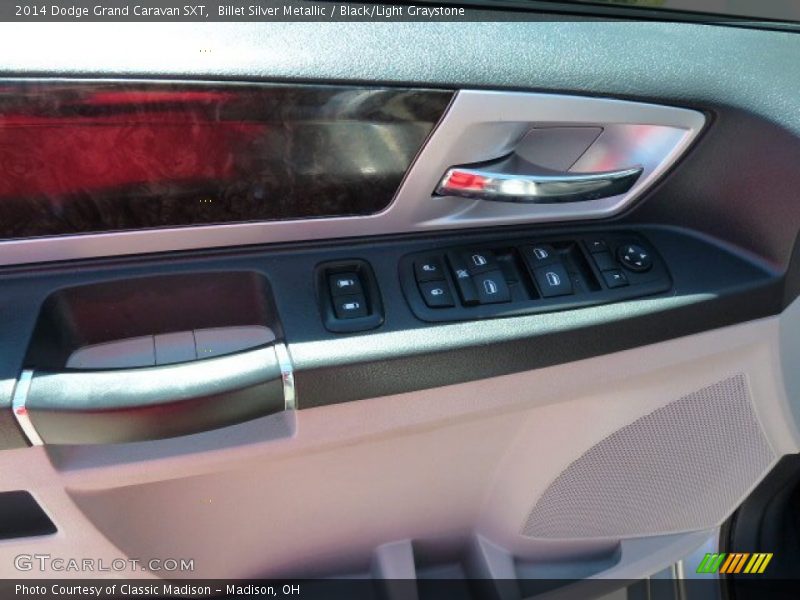 Billet Silver Metallic / Black/Light Graystone 2014 Dodge Grand Caravan SXT