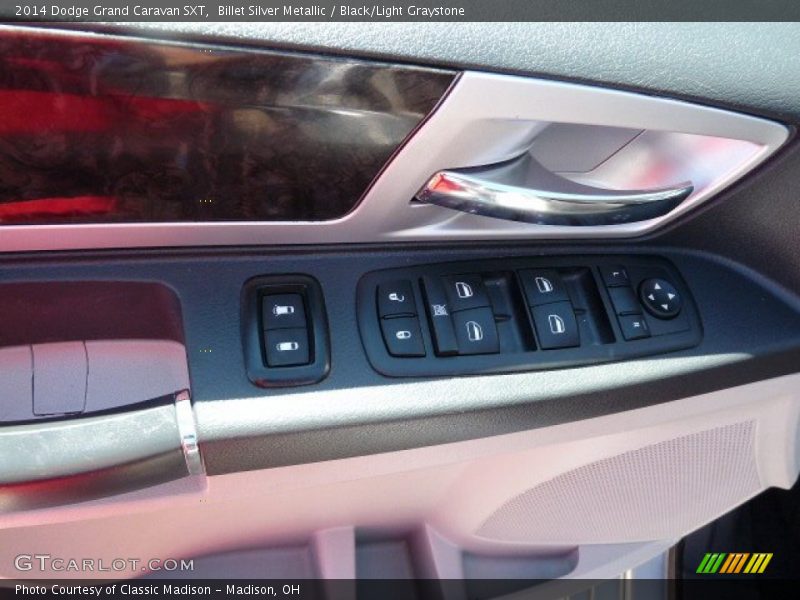 Billet Silver Metallic / Black/Light Graystone 2014 Dodge Grand Caravan SXT