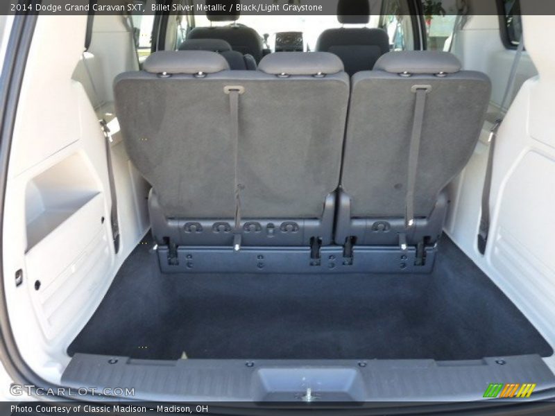 Billet Silver Metallic / Black/Light Graystone 2014 Dodge Grand Caravan SXT