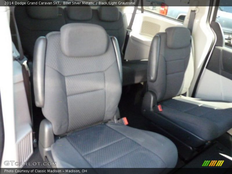 Billet Silver Metallic / Black/Light Graystone 2014 Dodge Grand Caravan SXT
