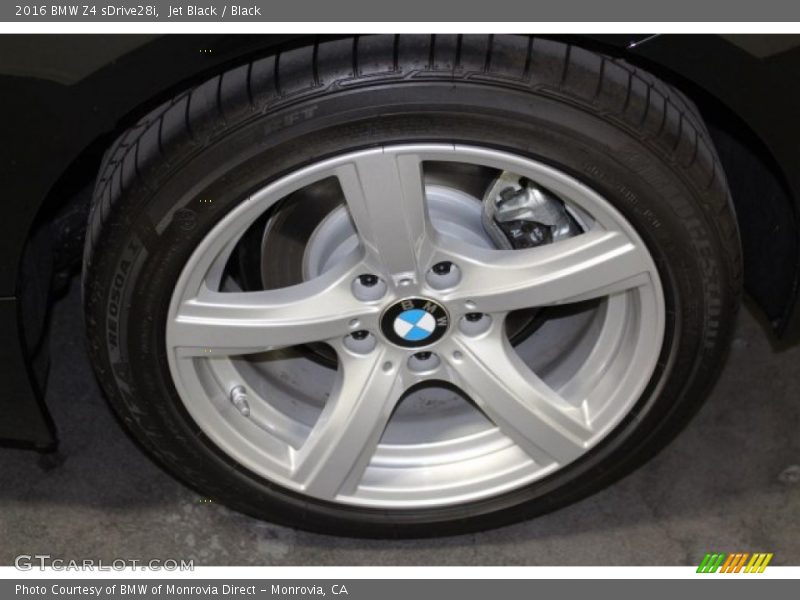 Jet Black / Black 2016 BMW Z4 sDrive28i