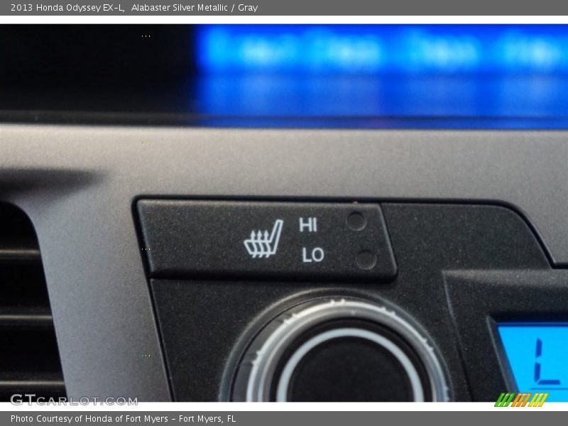 Alabaster Silver Metallic / Gray 2013 Honda Odyssey EX-L