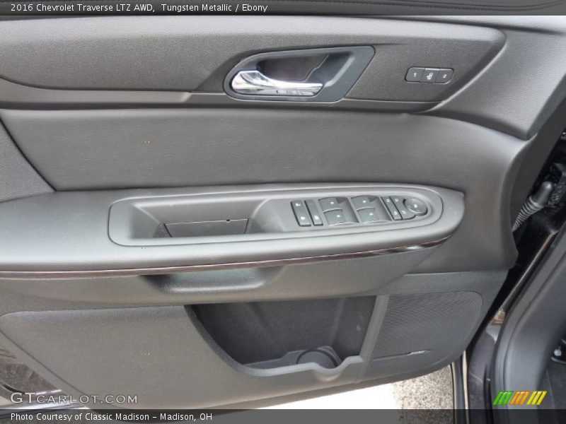 Tungsten Metallic / Ebony 2016 Chevrolet Traverse LTZ AWD