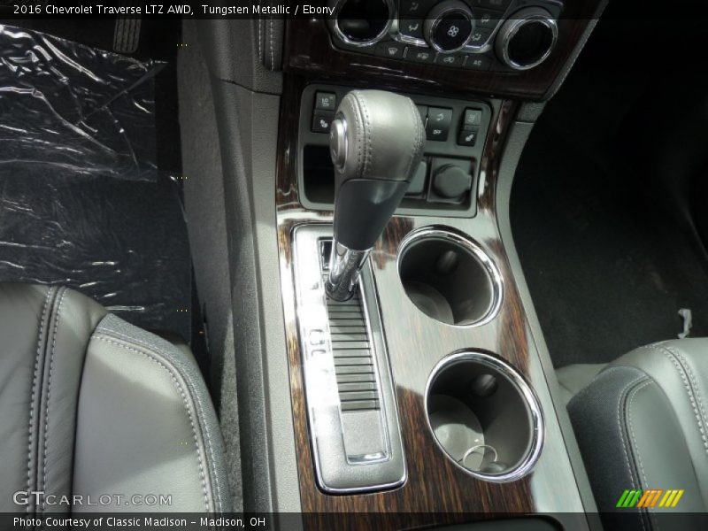 Tungsten Metallic / Ebony 2016 Chevrolet Traverse LTZ AWD