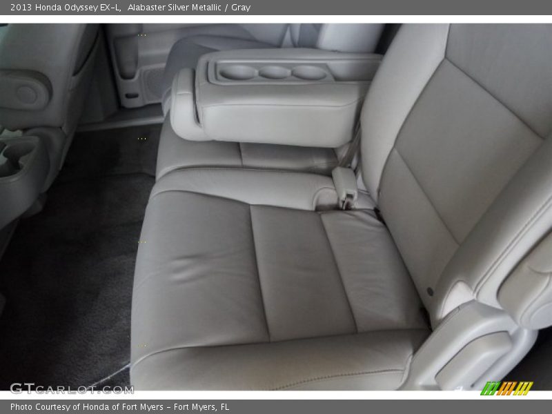 Alabaster Silver Metallic / Gray 2013 Honda Odyssey EX-L