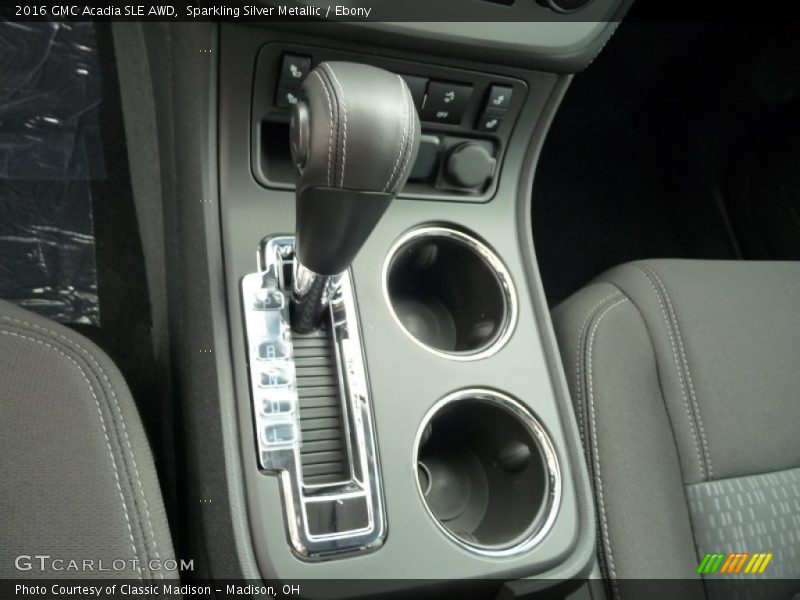 Sparkling Silver Metallic / Ebony 2016 GMC Acadia SLE AWD