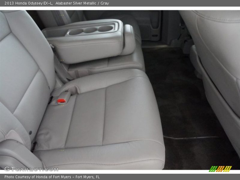 Alabaster Silver Metallic / Gray 2013 Honda Odyssey EX-L