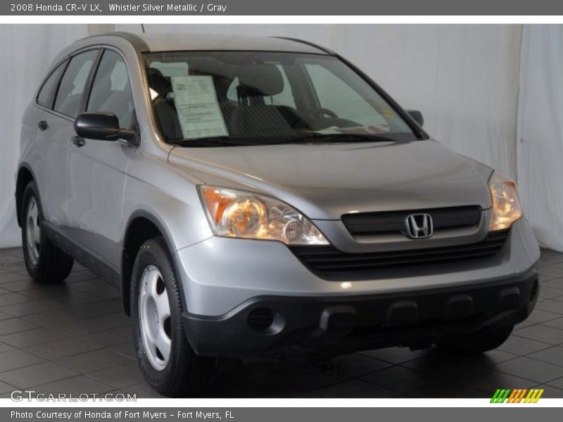 Whistler Silver Metallic / Gray 2008 Honda CR-V LX