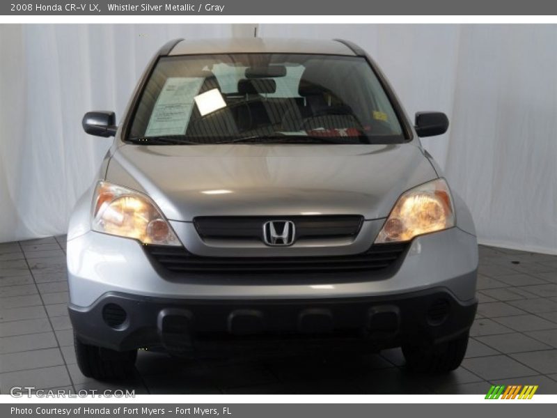Whistler Silver Metallic / Gray 2008 Honda CR-V LX