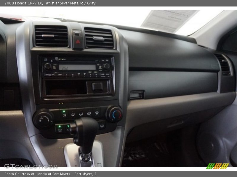 Whistler Silver Metallic / Gray 2008 Honda CR-V LX