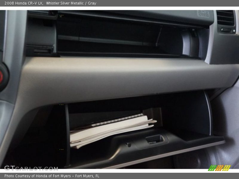Whistler Silver Metallic / Gray 2008 Honda CR-V LX