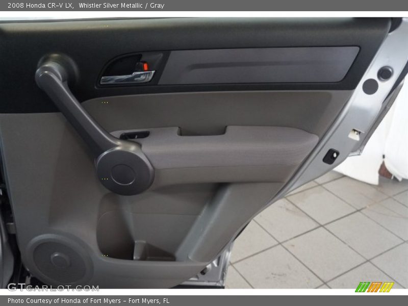 Whistler Silver Metallic / Gray 2008 Honda CR-V LX