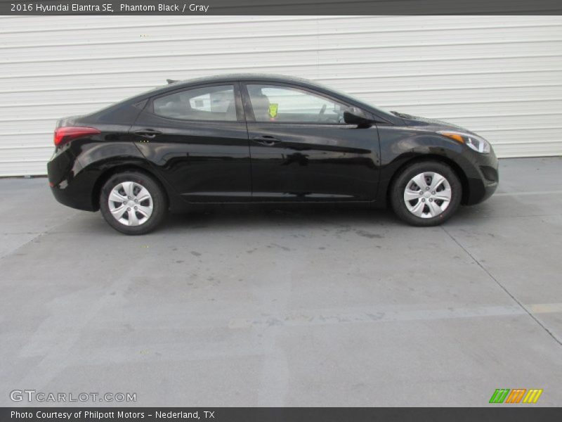 Phantom Black / Gray 2016 Hyundai Elantra SE