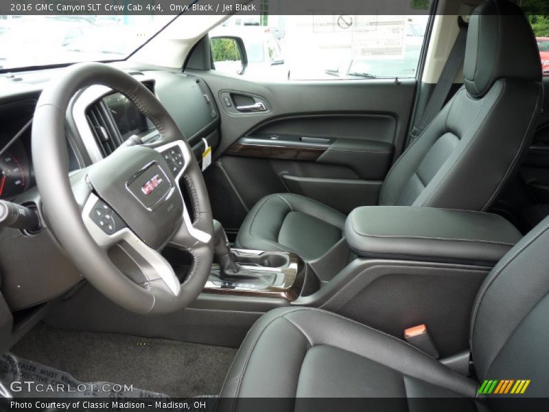 Onyx Black / Jet Black 2016 GMC Canyon SLT Crew Cab 4x4