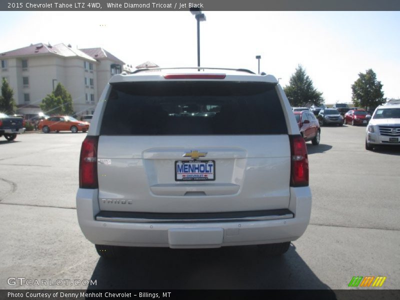 White Diamond Tricoat / Jet Black 2015 Chevrolet Tahoe LTZ 4WD