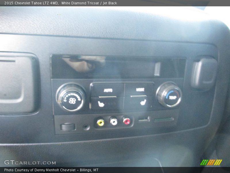White Diamond Tricoat / Jet Black 2015 Chevrolet Tahoe LTZ 4WD