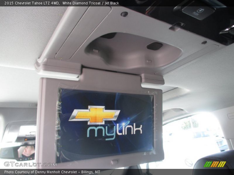 White Diamond Tricoat / Jet Black 2015 Chevrolet Tahoe LTZ 4WD