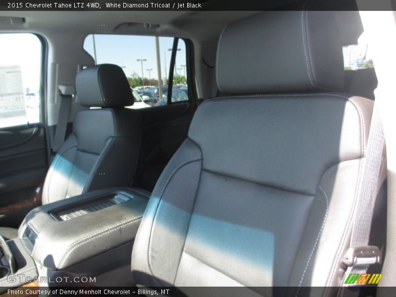 White Diamond Tricoat / Jet Black 2015 Chevrolet Tahoe LTZ 4WD