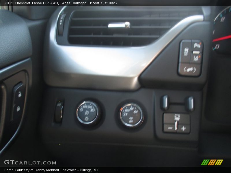 White Diamond Tricoat / Jet Black 2015 Chevrolet Tahoe LTZ 4WD