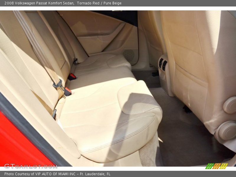 Tornado Red / Pure Beige 2008 Volkswagen Passat Komfort Sedan