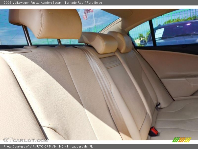 Tornado Red / Pure Beige 2008 Volkswagen Passat Komfort Sedan