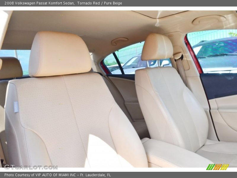 Tornado Red / Pure Beige 2008 Volkswagen Passat Komfort Sedan