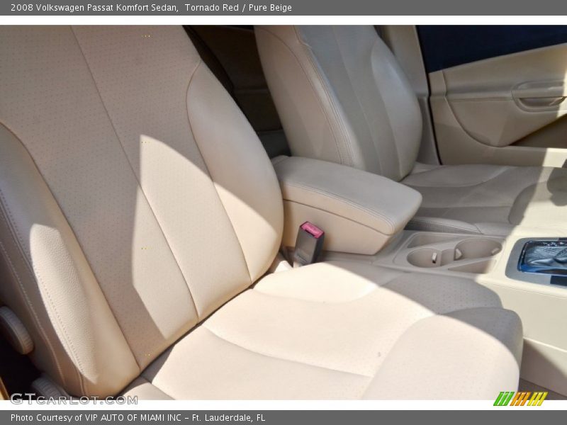 Tornado Red / Pure Beige 2008 Volkswagen Passat Komfort Sedan