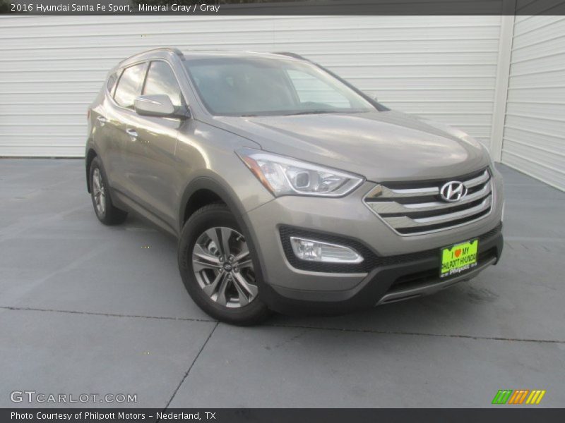 Mineral Gray / Gray 2016 Hyundai Santa Fe Sport