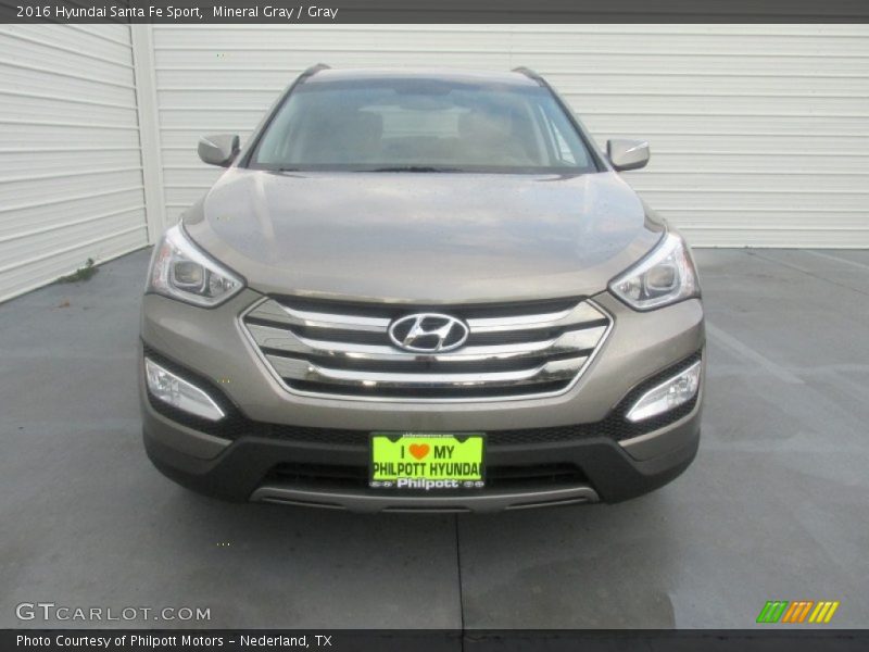 Mineral Gray / Gray 2016 Hyundai Santa Fe Sport