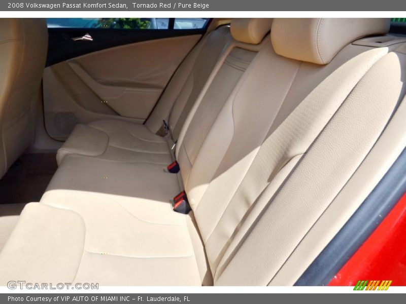 Tornado Red / Pure Beige 2008 Volkswagen Passat Komfort Sedan