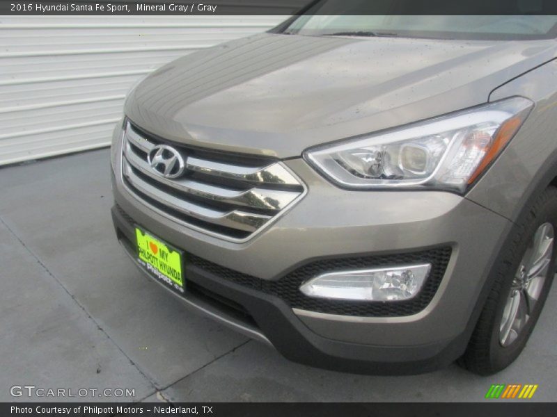 Mineral Gray / Gray 2016 Hyundai Santa Fe Sport