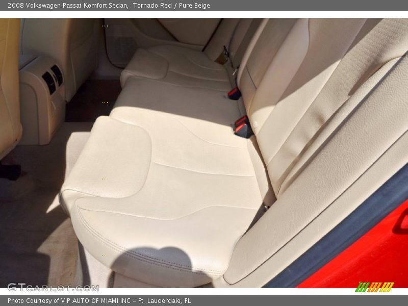Tornado Red / Pure Beige 2008 Volkswagen Passat Komfort Sedan
