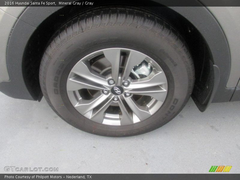 Mineral Gray / Gray 2016 Hyundai Santa Fe Sport