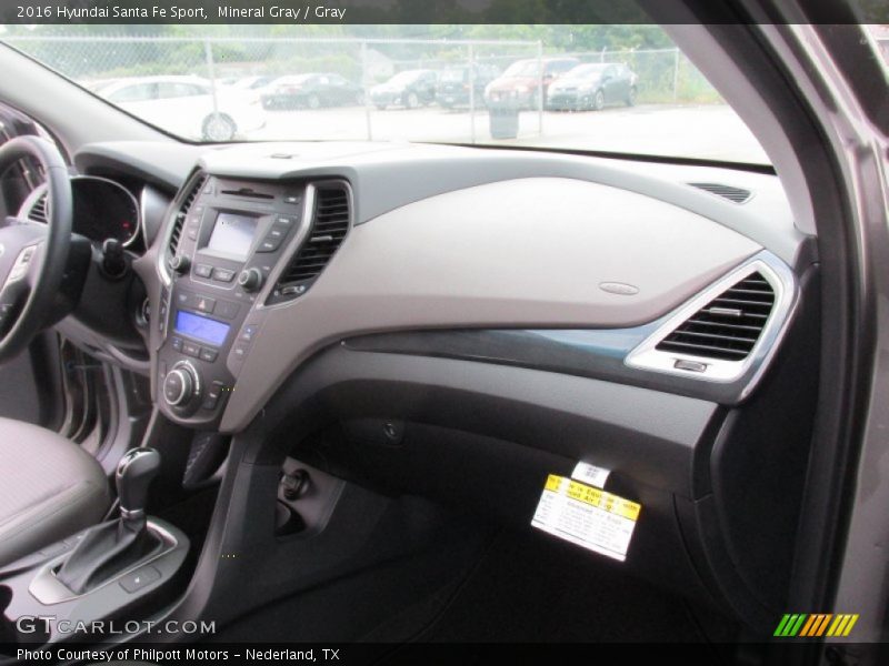 Mineral Gray / Gray 2016 Hyundai Santa Fe Sport
