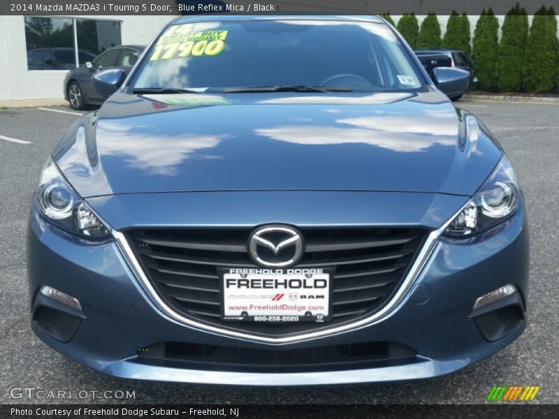 Blue Reflex Mica / Black 2014 Mazda MAZDA3 i Touring 5 Door