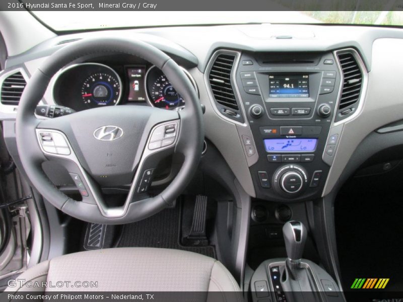 Mineral Gray / Gray 2016 Hyundai Santa Fe Sport