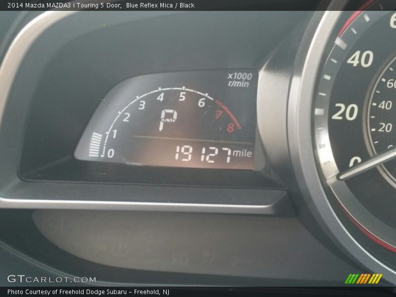 Blue Reflex Mica / Black 2014 Mazda MAZDA3 i Touring 5 Door