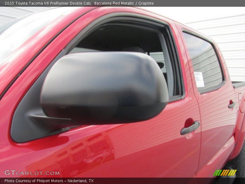 Barcelona Red Metallic / Graphite 2015 Toyota Tacoma V6 PreRunner Double Cab
