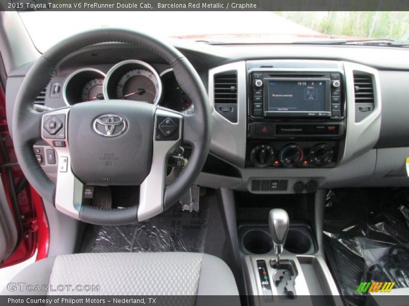 Dashboard of 2015 Tacoma V6 PreRunner Double Cab