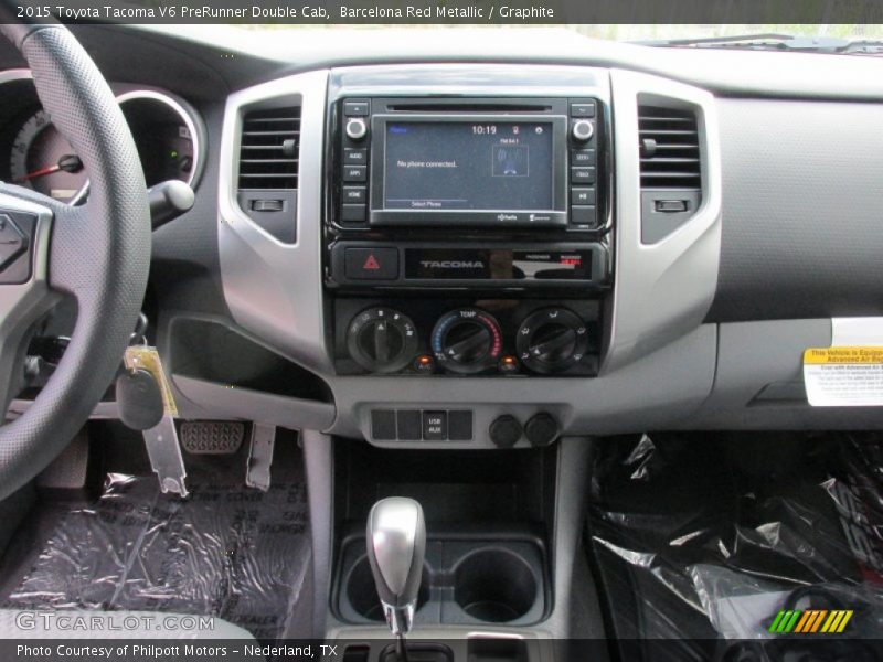 Barcelona Red Metallic / Graphite 2015 Toyota Tacoma V6 PreRunner Double Cab