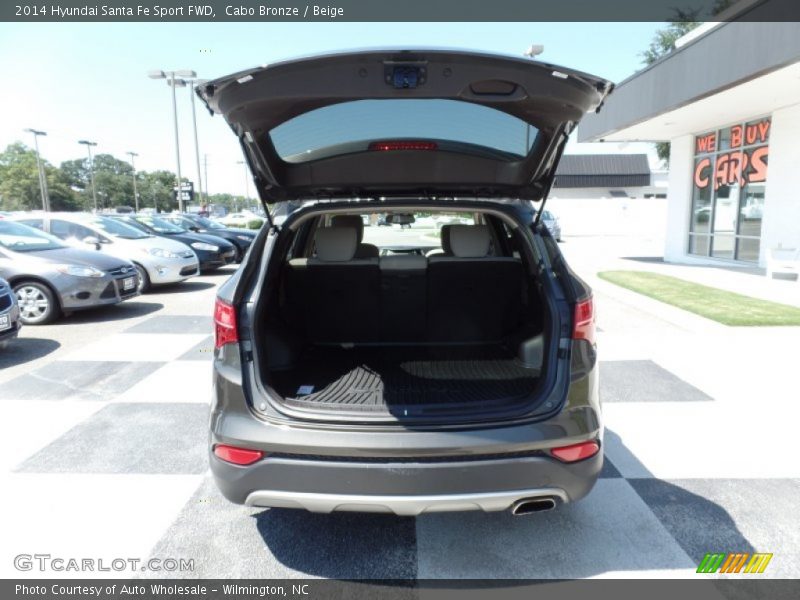 Cabo Bronze / Beige 2014 Hyundai Santa Fe Sport FWD