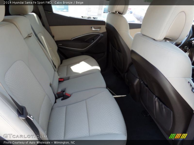 Cabo Bronze / Beige 2014 Hyundai Santa Fe Sport FWD