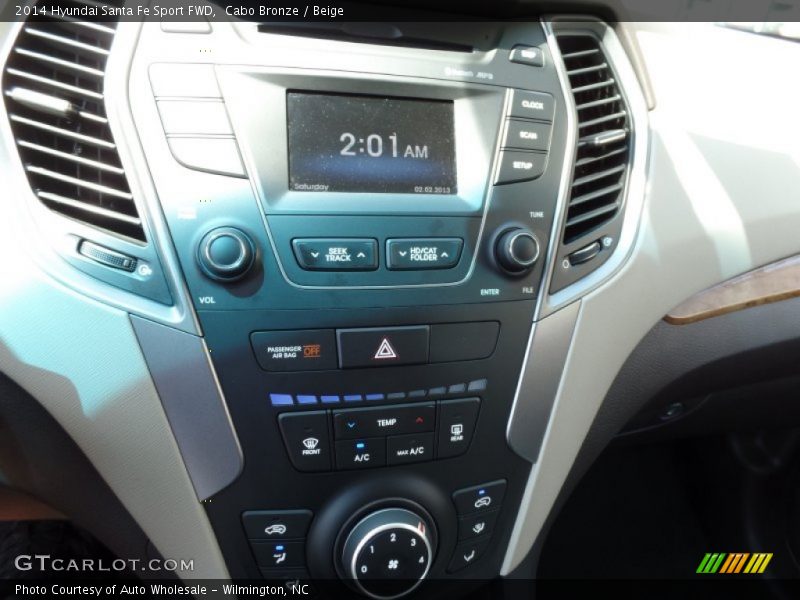 Cabo Bronze / Beige 2014 Hyundai Santa Fe Sport FWD